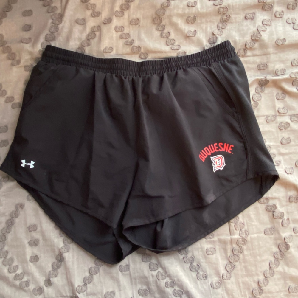 Duquesne University Under Amor Running Shorts